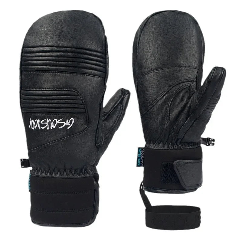 Adult Waterproof Windproof Skiing Gloves